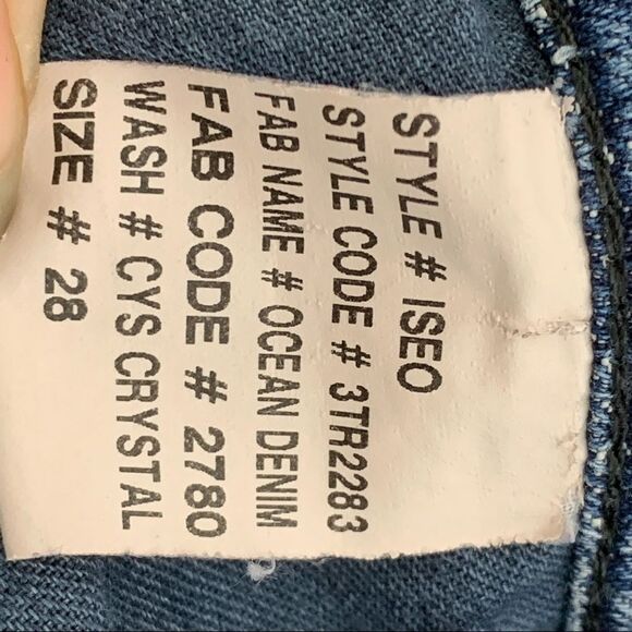 FreeSoul Medium Dark Wash Straight Leg Jeans 28 - Picture 5 of 5